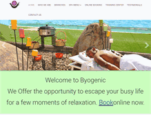 Tablet Screenshot of byogenic.com